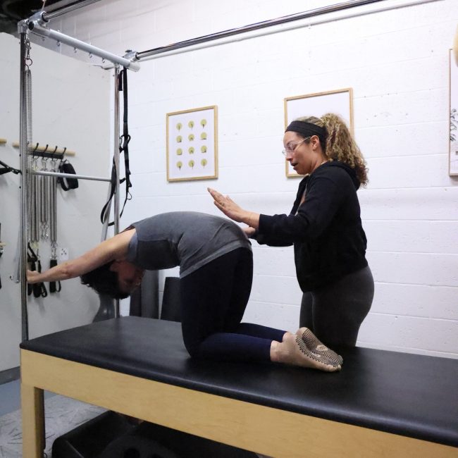 private pilates training