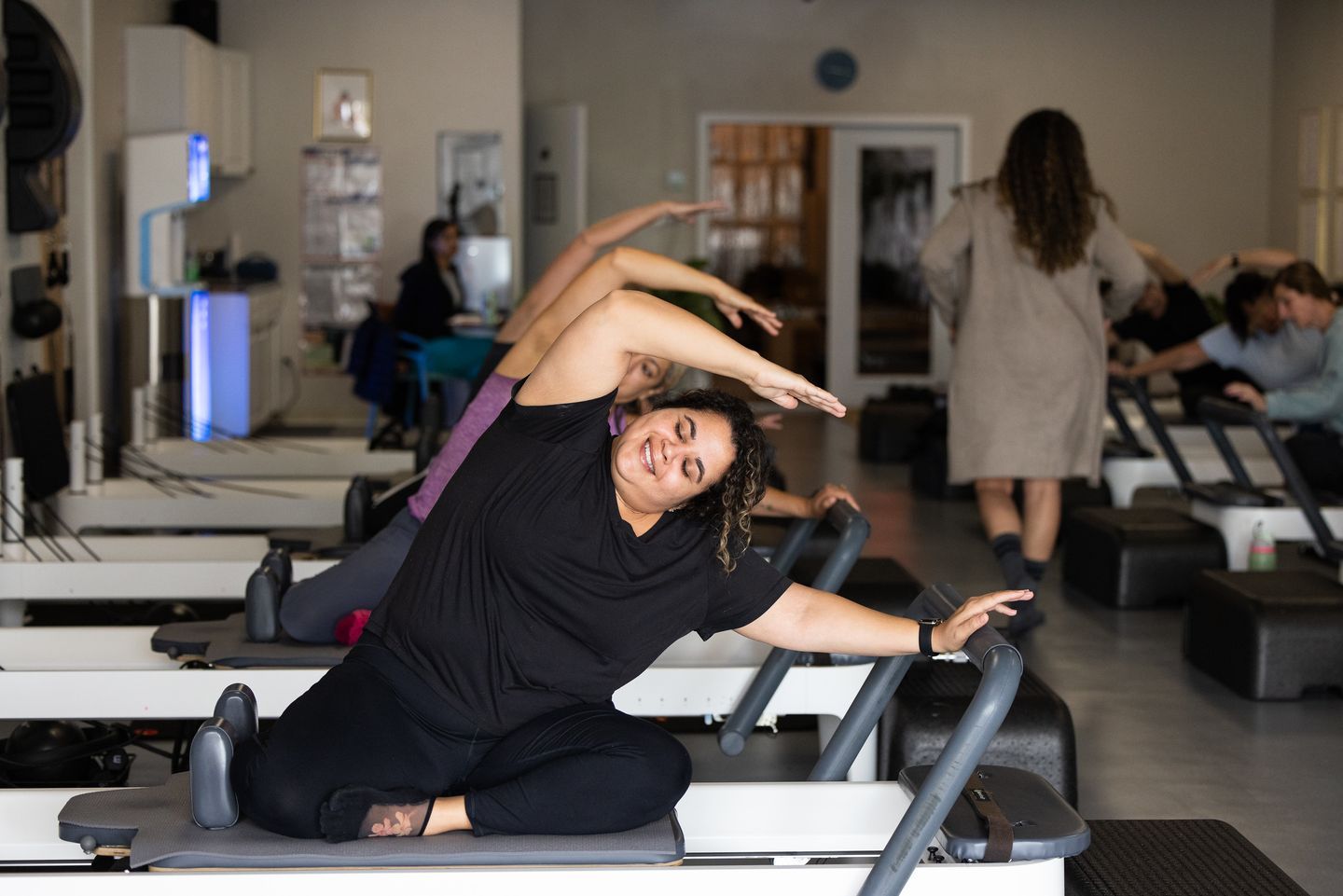 winter garden pilates class