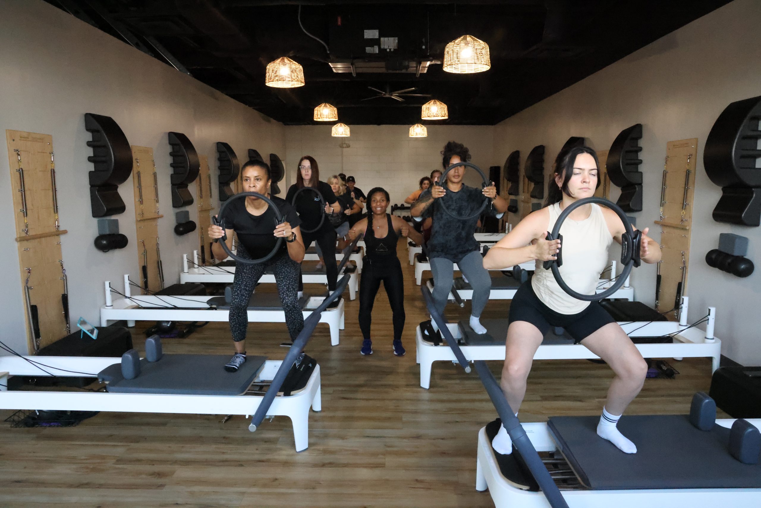 winter garden pilates class